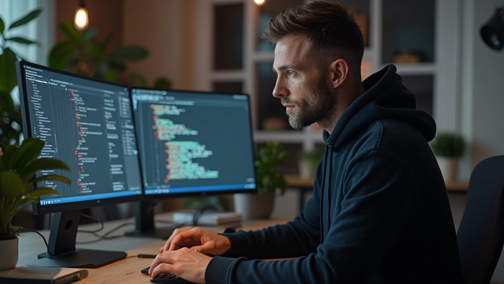 Code editor scherm toont responsive CSS breakpoints en media queries voor verschillende schermgroottes